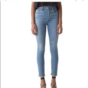 Agolde Nico high rise slim fit jeans
